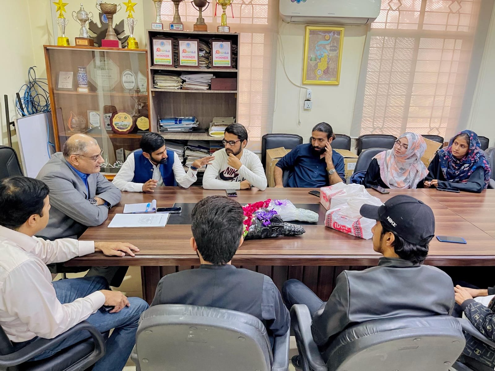 Meeting with Directorate of Student Affairs — GCUF